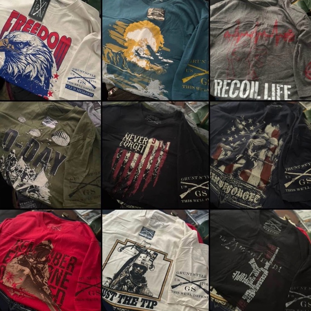 GRUNT STYLE, NINE LINE, VORTEX SHIRTS - Picture 6 of 7